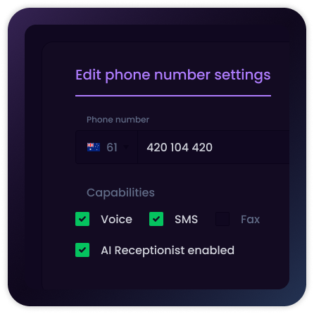 One number, zero confusion